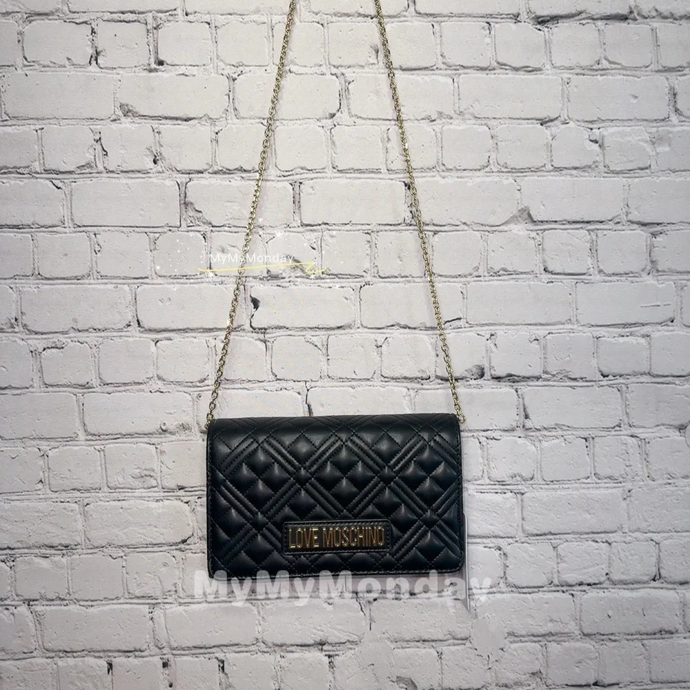 Love Moschino Crossbody Bag Wallet On Chain - Picture 7 of 10